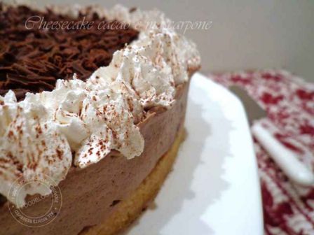 CHEESECAKE AL CACAO E MASCARPONE