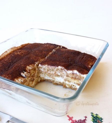 Tiramisù light