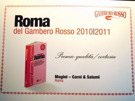 La  nuova guida  di Roma del GamberoRosso 2010/2011