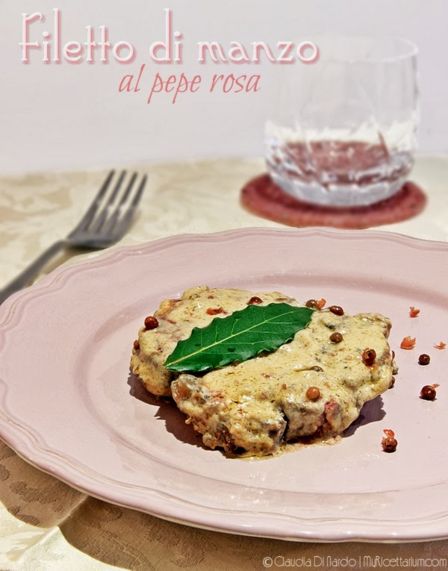 Filetto di manzo al pepe rosa