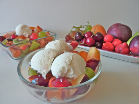 Gelato allo yogurt e miele