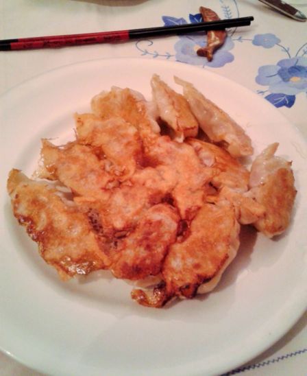 Gyoza, i ravioli cinesi grigliati, versione con carne e vegan