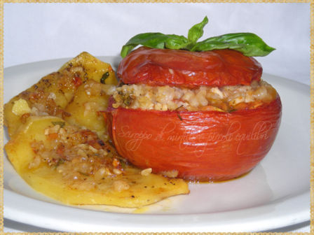 Pomodori ripieni di riso