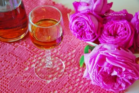 ΛΙΚΕΡ ΤΡΙΑΝΤΑΦΥΛΛΟ  ♦♦  LIQUORE DI ROSA (ROSOLIO)