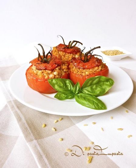 Pomodori ripieni di bulgur