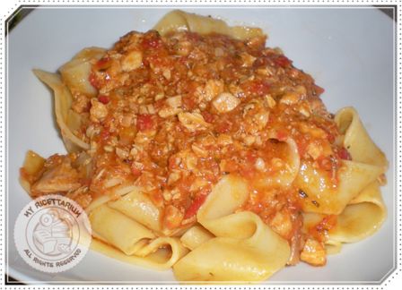 Pappardelle al ragù di coniglio