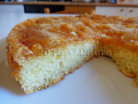 Torta rovesciata con la marmellata