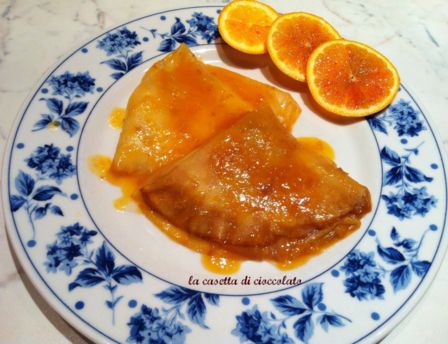 Crepes suzette