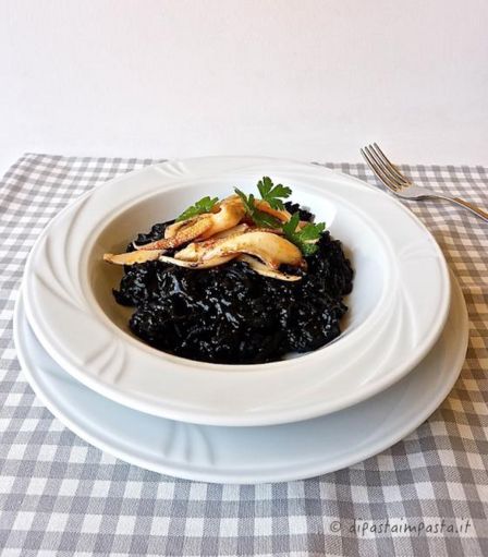 Risotto al nero di seppia