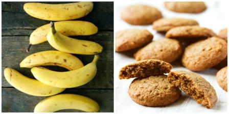 Biscotti vegan alla banana / Vegan Banana Cookies