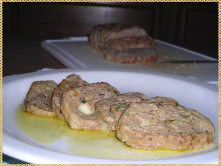 Polpettone agli odori e scamorza