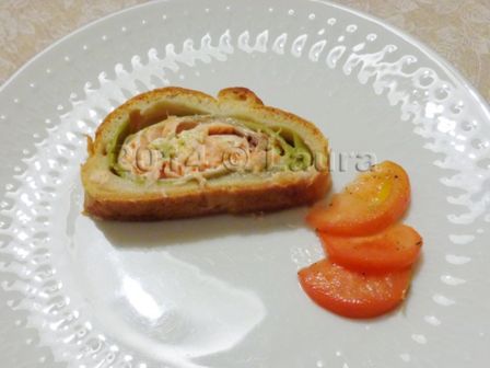 Filetto di salmone in crosta