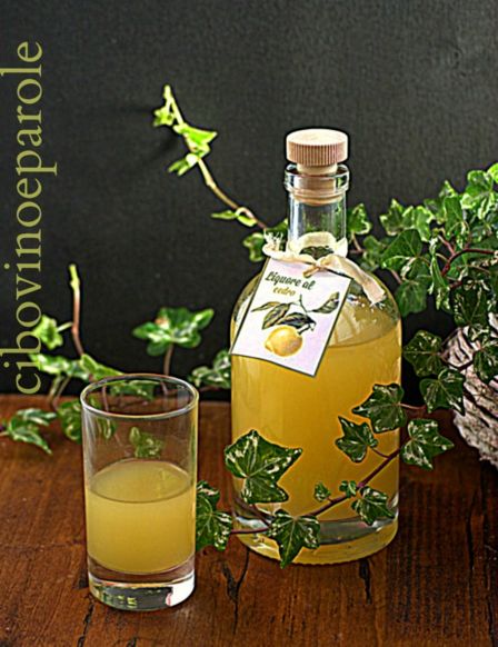 Liquore al cedro