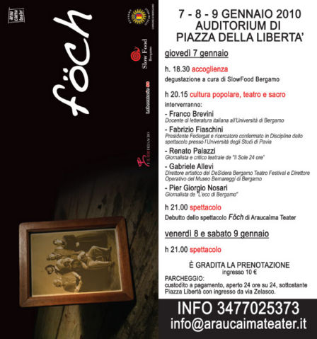 CibVs a teatro: Föch a Bergamo…