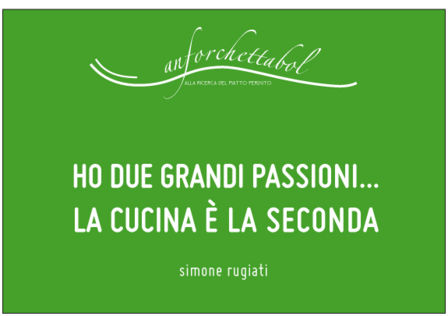 Per fare un cuoco: Simone Rugiati