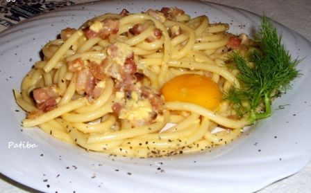 Bucatini alla carbonara