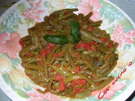 Fagiolini al pomodoro
