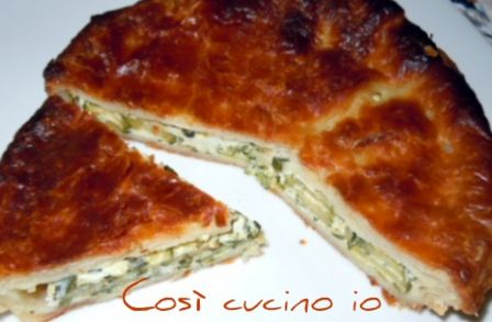 Tortino ricotta e zucchine