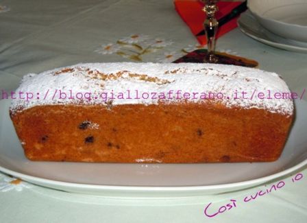 Plumcake all’arancia