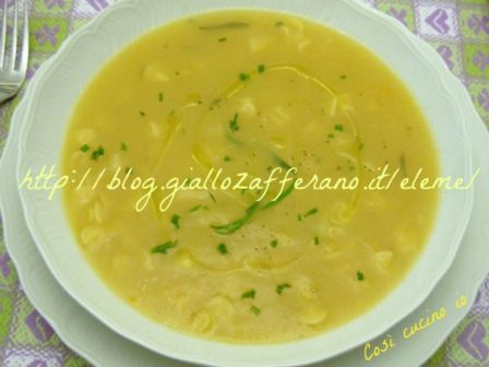 Minestra di patate e carote