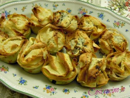 Rose di crepes, ricetta raffinata