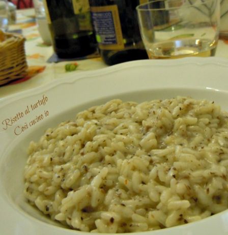 Risotto al tartufo, ricetta raffinata