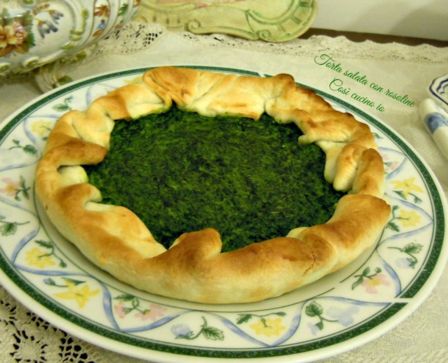 Torta salata con rosoline, ricetta erbe spontanee