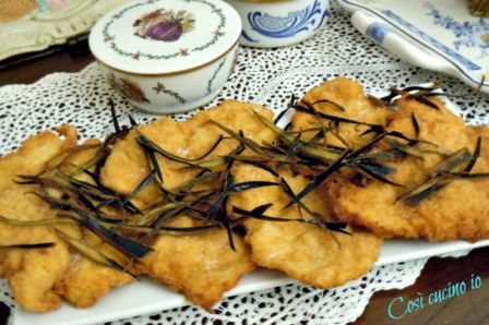 Cotolette di tacchino e melanzane croccanti