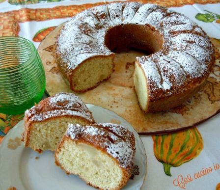 Ciambella alle pere