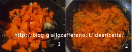 Frittata  farcita con zucca:ricetta sfiziosa