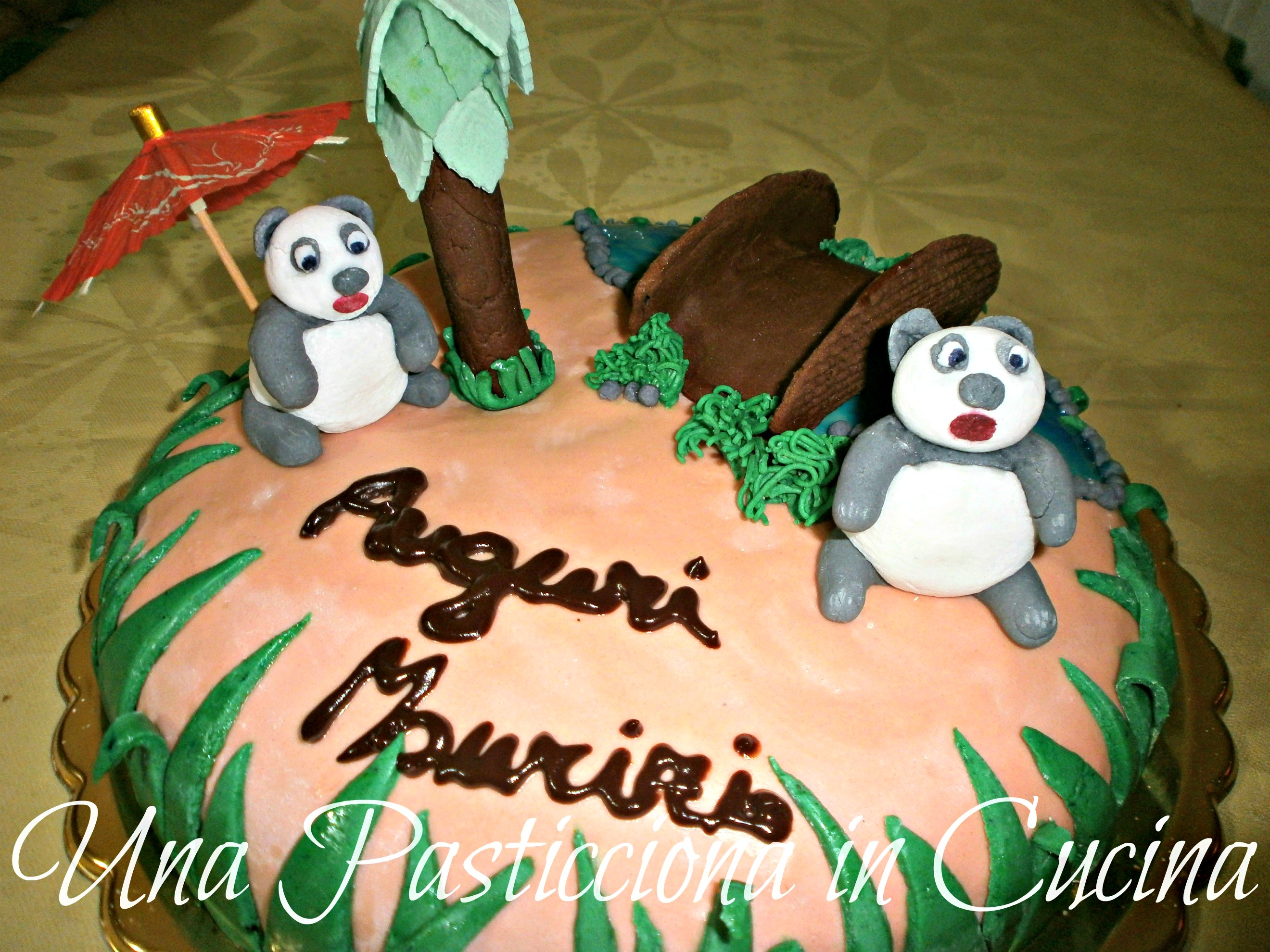 Torta ” Il Bello della Natura, pardon : i 2 Belli della Natura “