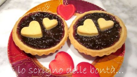 CROSTATA CON CIOCCOLATO E MARMELLATA DI PERE