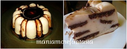 Budino vaniglia e cioccolato
