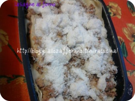 LASAGNE AL FORNO