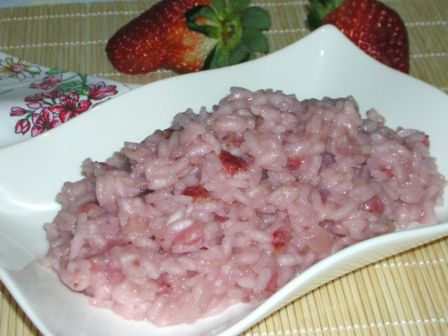 Risotto alle fragole