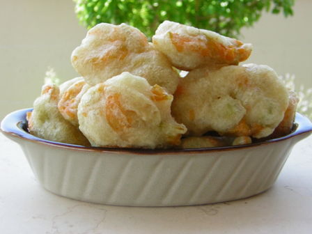 Frittelle di fiori di zucca