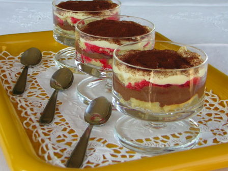 Zuppa inglese in coppetta