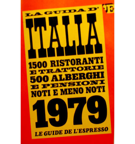 Le guide ristoranti ieri e oggi: come eravamo nel 1979