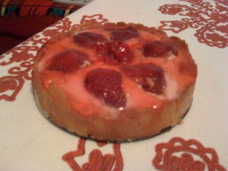 Che buona la crostata alle fragole