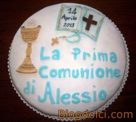 Torta prima comunione