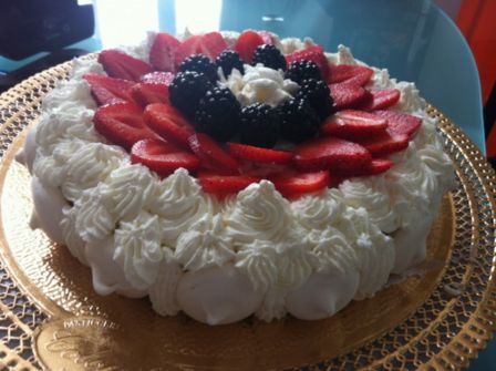 Torta alle fragole di Barbara