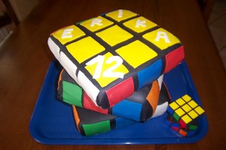 Torta cubo di Rubik