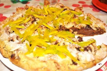 Ricetta Crostata con farina di riso e ripiena con crema di zucca