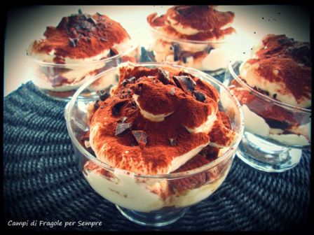 Tiramisù in coppetta