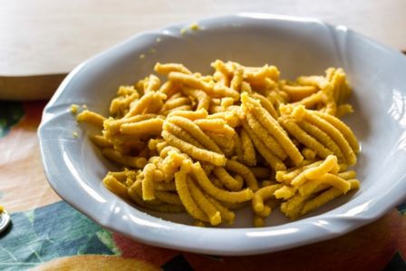 Passatelli asciutti con il ragù