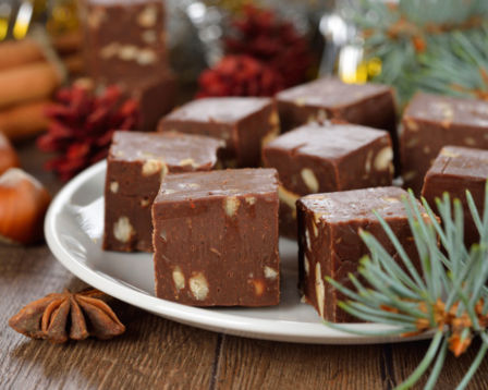 Dolci con avanzi di frutta secca, i fudge