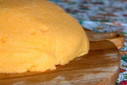 Polenta pasticciata con coste e formaggio dalla Prova del Cuoco