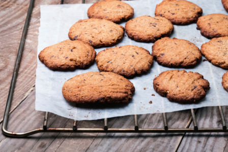 Biscotti integrali con la stevia