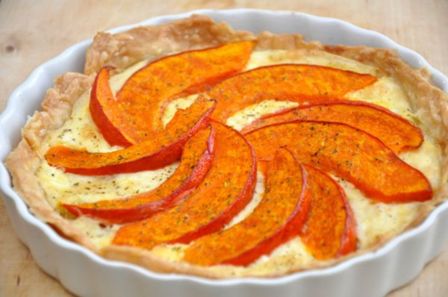 Torta salata alla zucca e patate