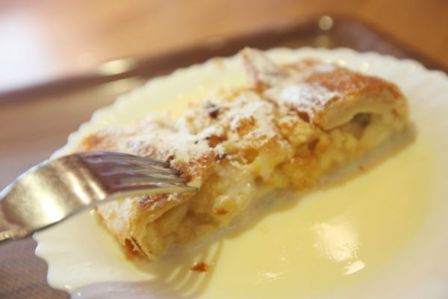 Strudel di ricotta e mele